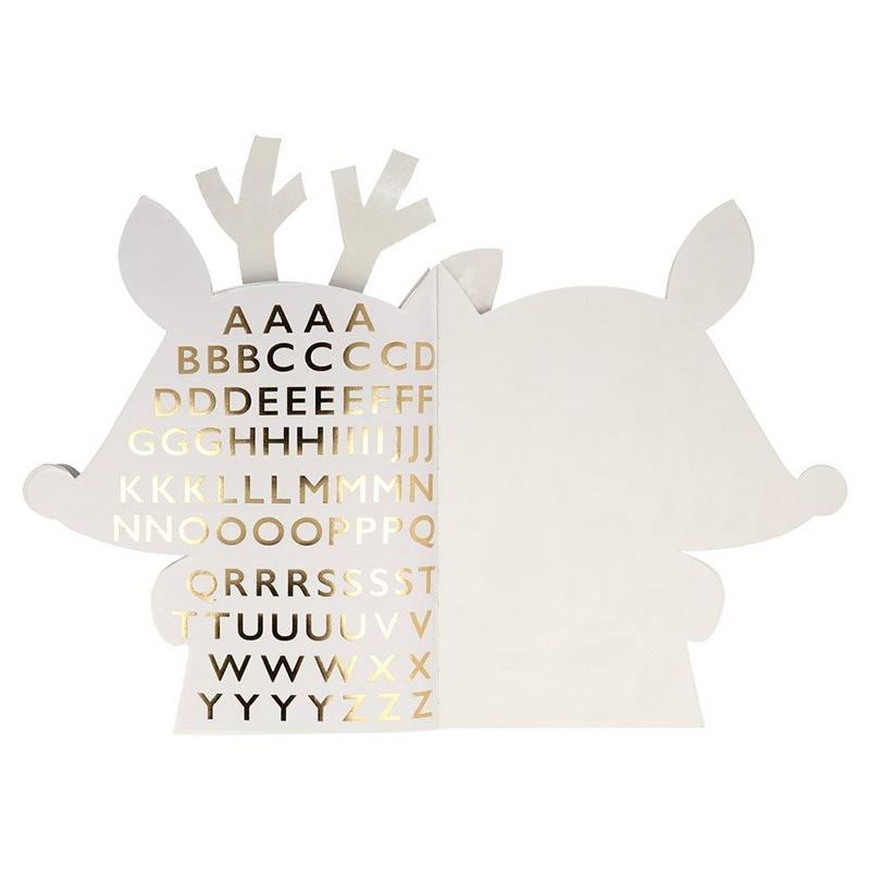 Meri Meri Christmas Sticker & Sketchbook - Reindeer - Tea Pea Home