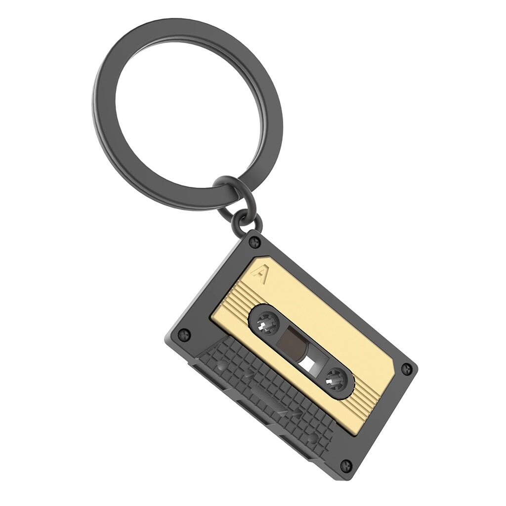 Meta[l]morphose Keychain - Audio Cassette - Tea Pea Home