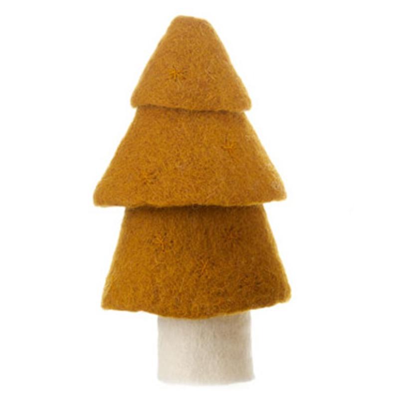 Muskhane Felt Layered Tree - Gold - Tea Pea Home