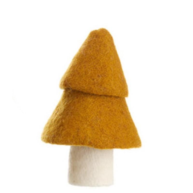 Muskhane Felt Layered Tree - Gold - Tea Pea Home