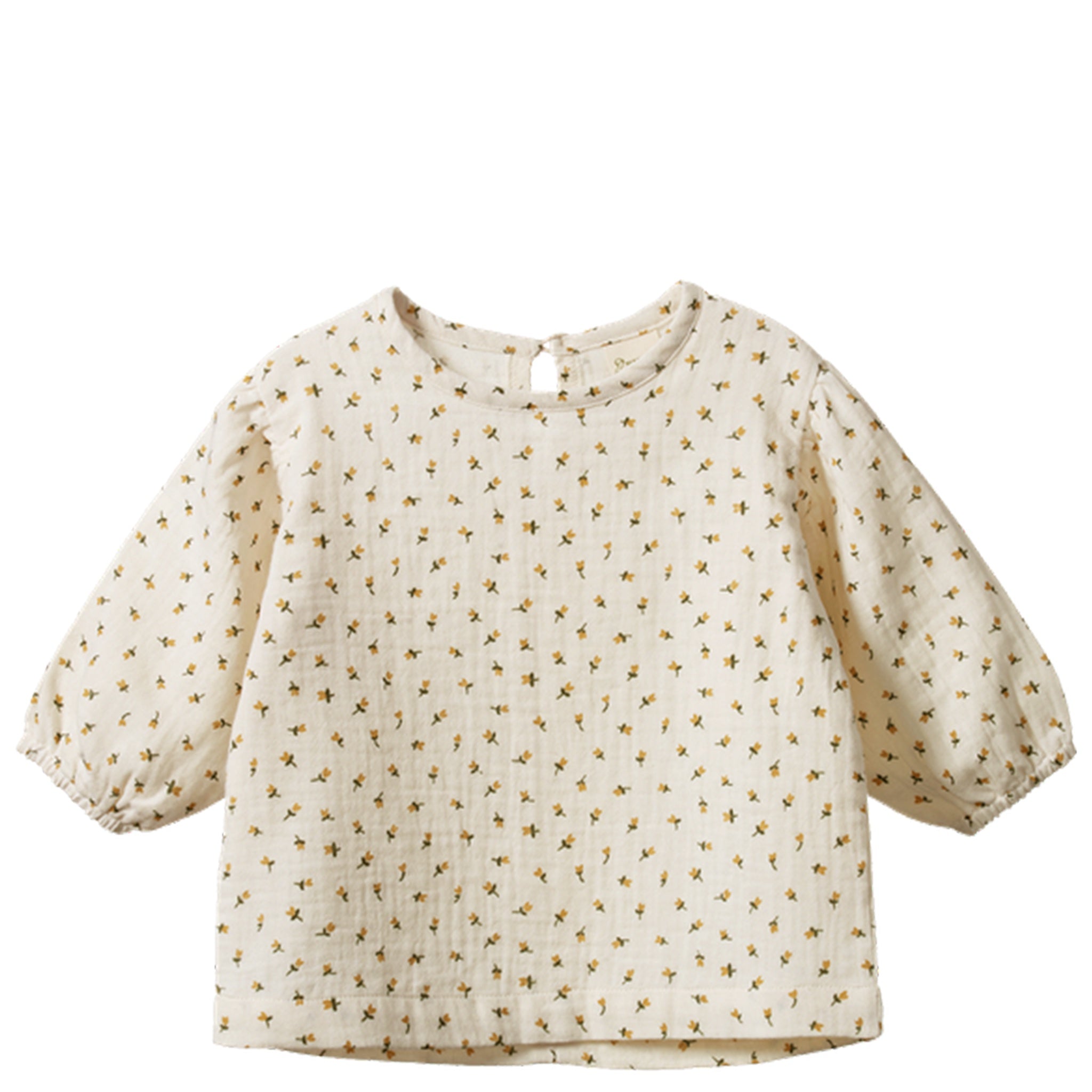 Nature Baby Organic Cotton Elodie Blouse - Tulip