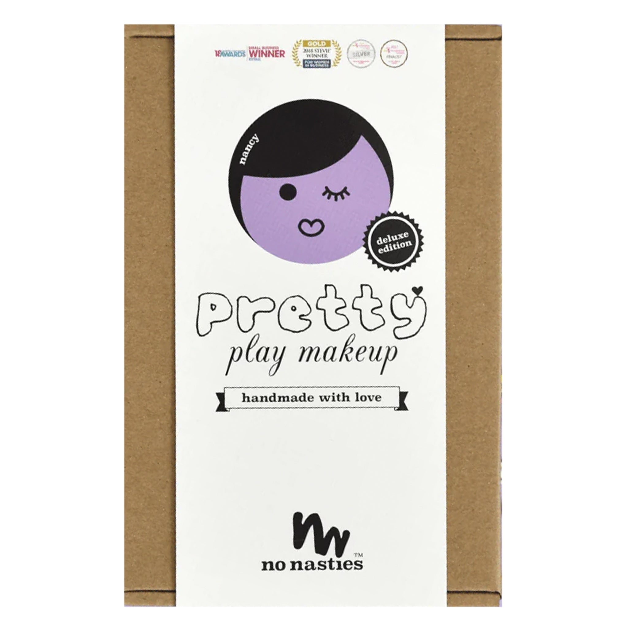 No Nasties Kid's Pretty Play Makeup Box - Nancy Deluxe Purple - Tea Pea Home