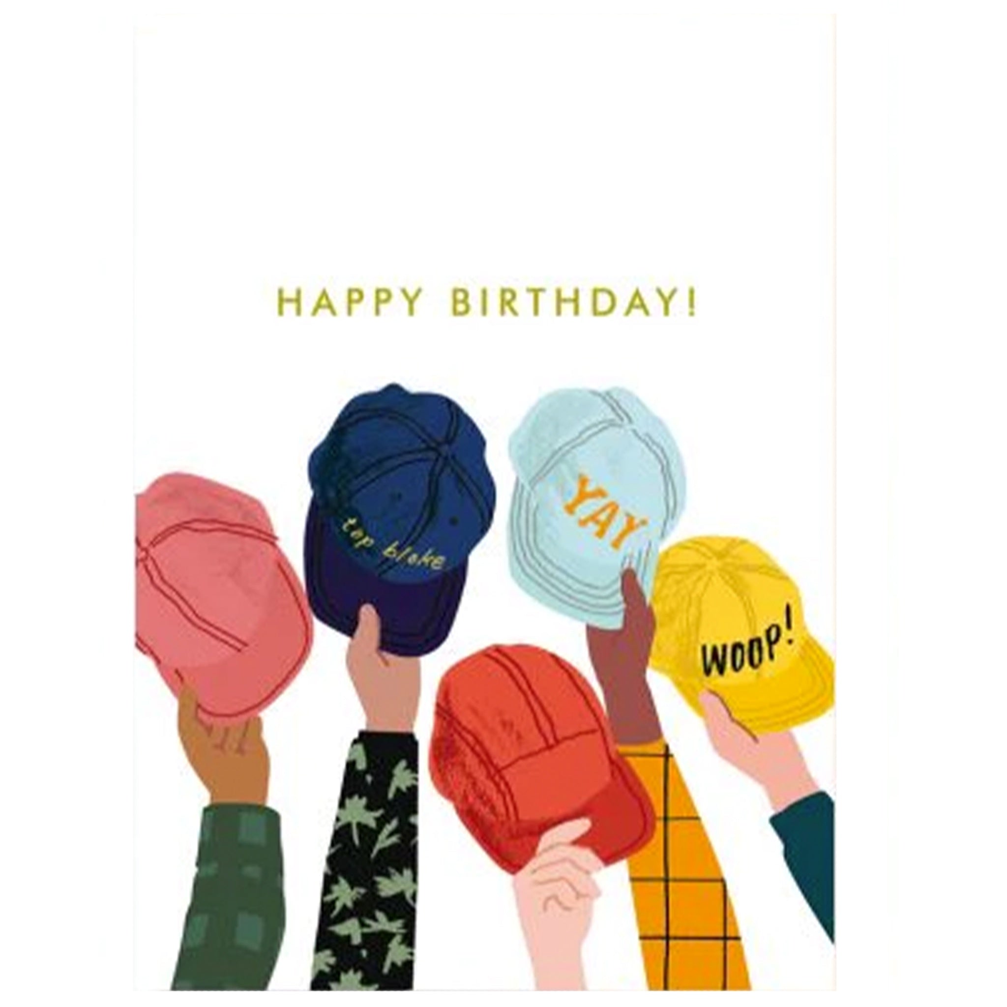 Noi Publishing Card - Caps Men's Birthday