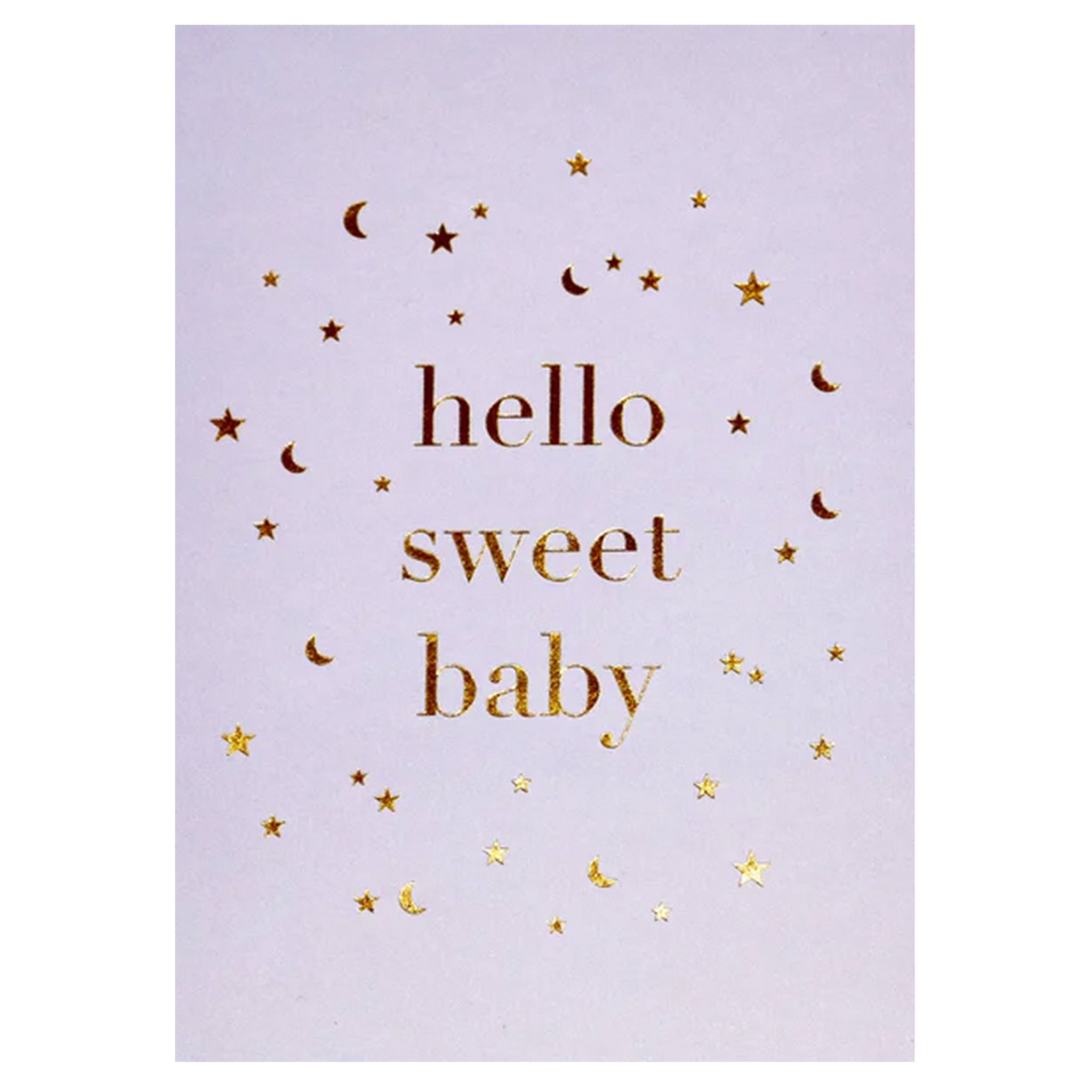 Papier HQ Card - Hello Sweet Baby - Tea Pea Home