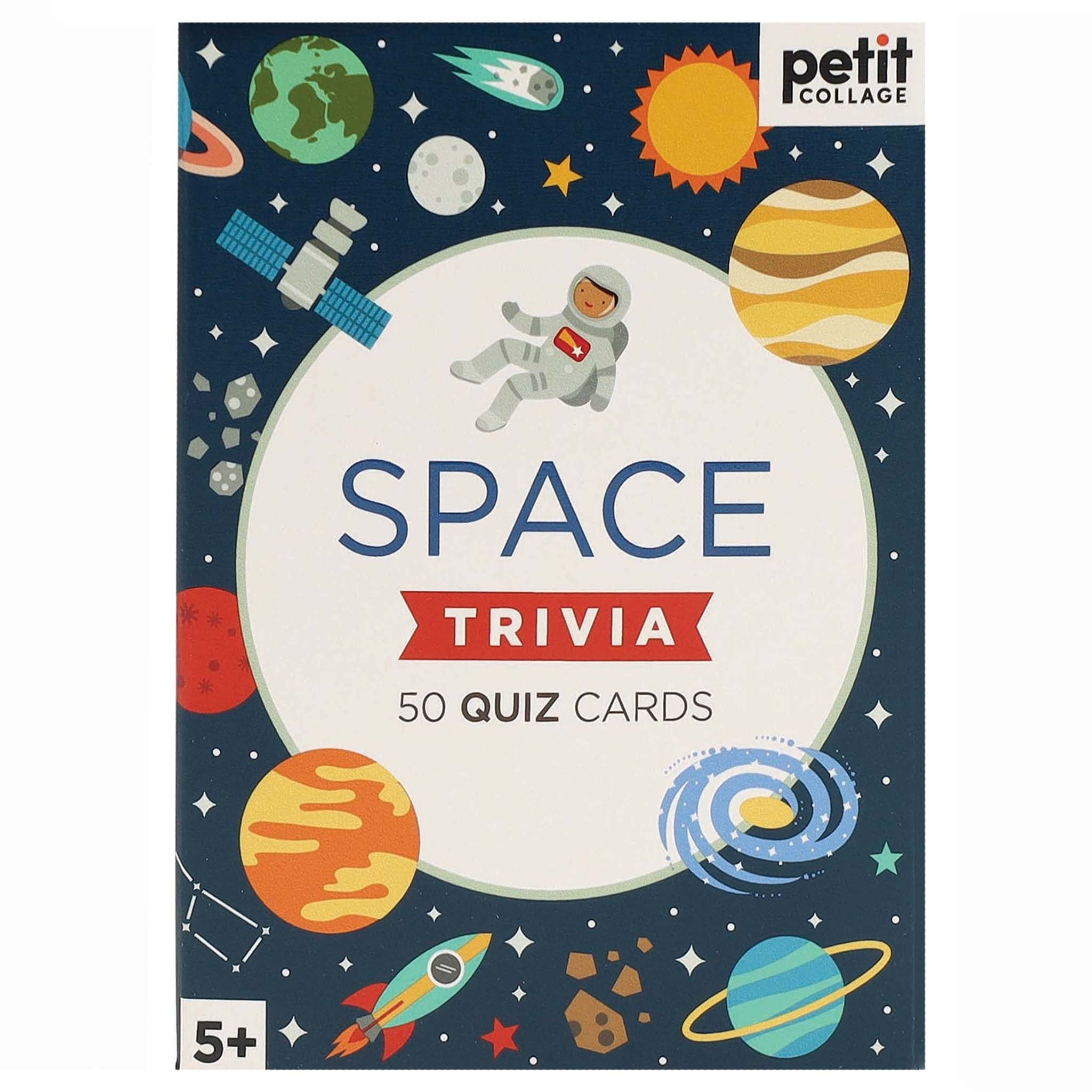 Petit Collage Trivia Cards - Space Toys Not specified 