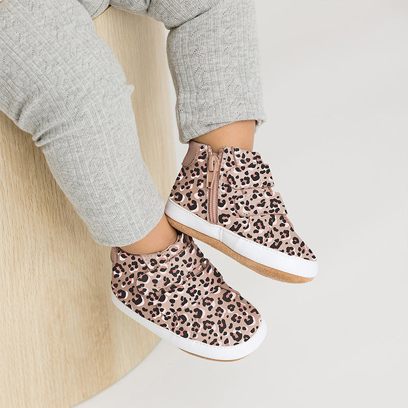 Pretty Brave Hi-Top Boots - Leopard - Tea Pea Home