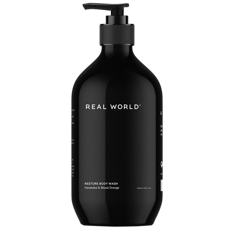 Real World NZ Restore Body Wash - Harakeke & Blood Orange - Tea Pea Home