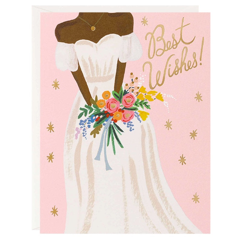 Rifle Paper US Card - Beautiful Bride Rose - Tea Pea Home