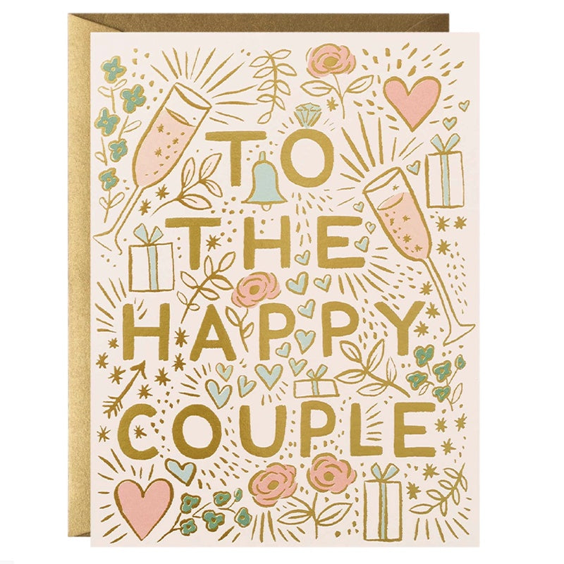 Rifle Paper US Card - To the Happy Couple - Tea Pea Home