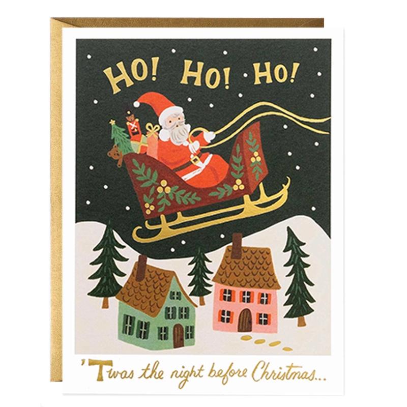 Rifle Paper US Christmas Card - Christmas Delivery - Tea Pea Home