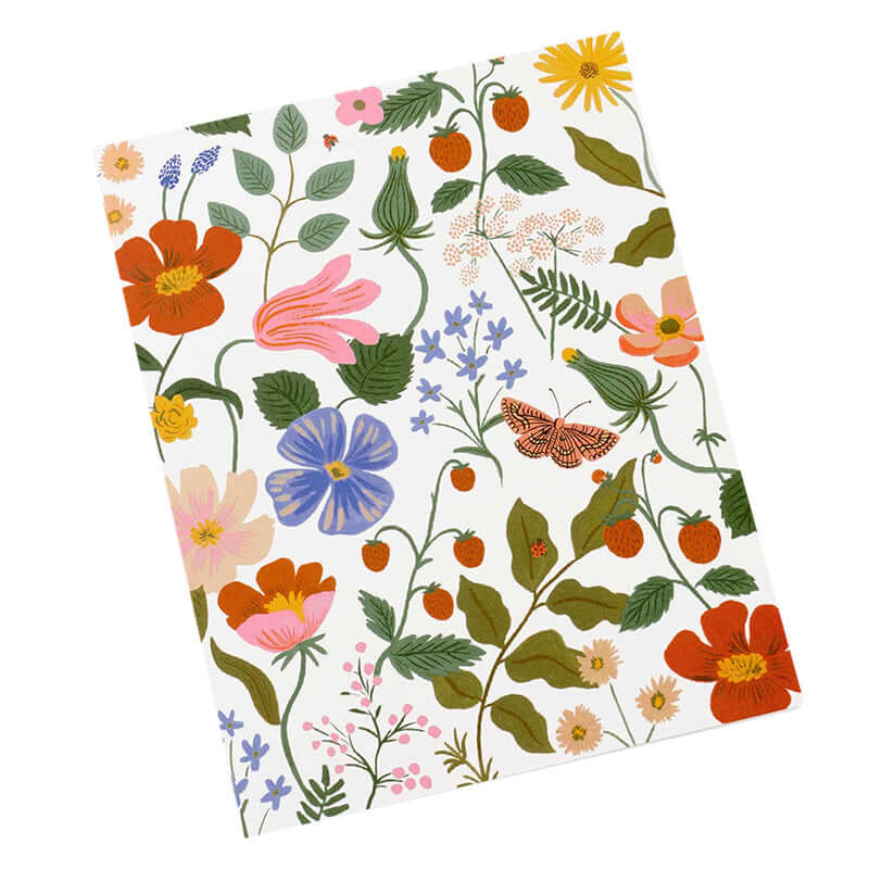 Rifle Paper US Card - Strawberry Fields Cream - Tea Pea Home