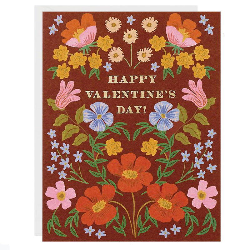 Rifle Paper US Card - Strawberry Fields Valentine - Tea Pea Home