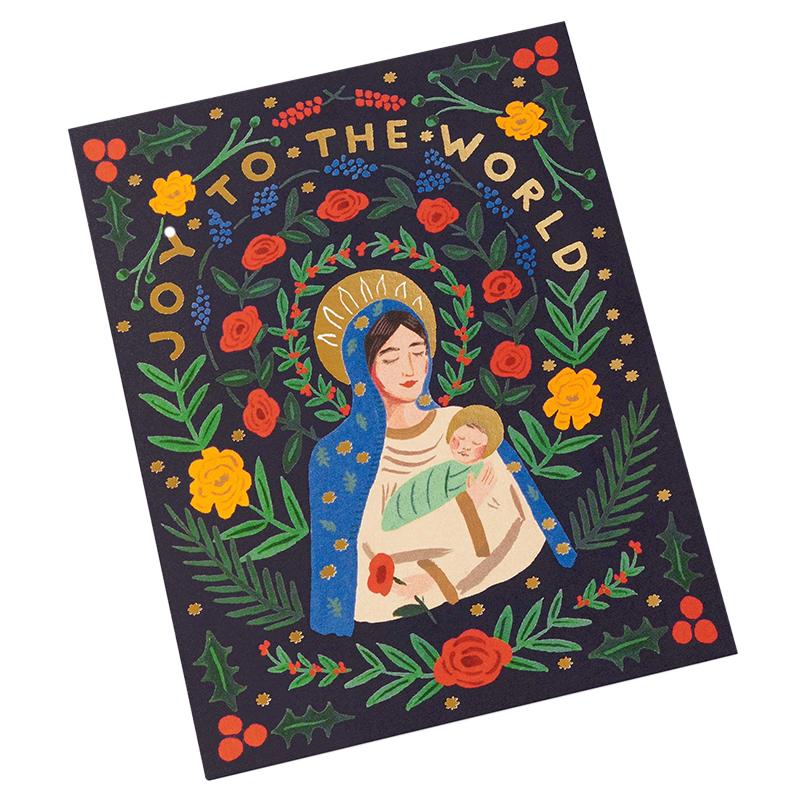 Rifle Paper US Christmas Card - Madonna & Child - Tea Pea Home