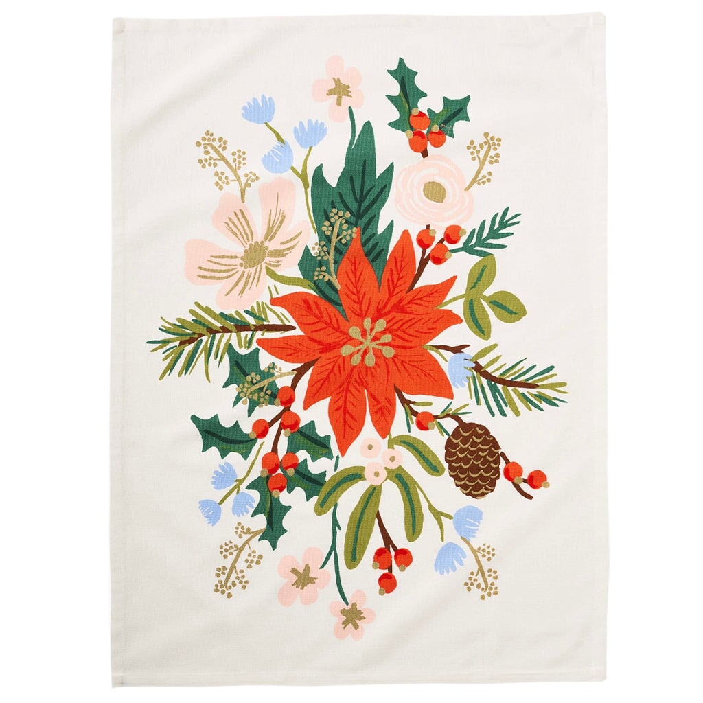 Rifle Paper US Christmas Tea Towel - Tea Pea Home