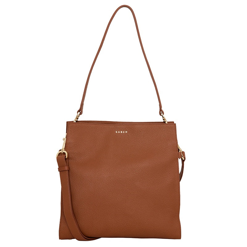 Saben Beatrice Handbag - Tan - Tea Pea Home