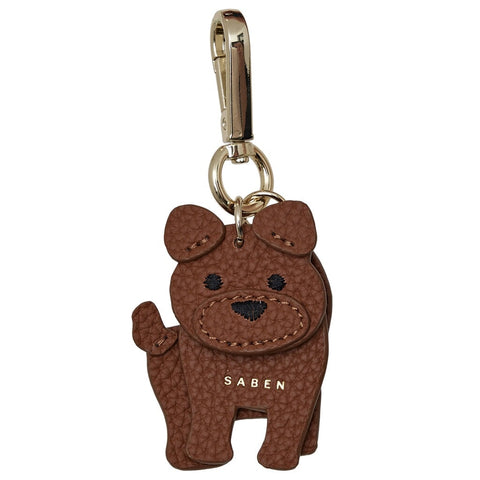 LOUIS VUITTON Monogram Teddy Bear Key Ring Bag Charm 412221