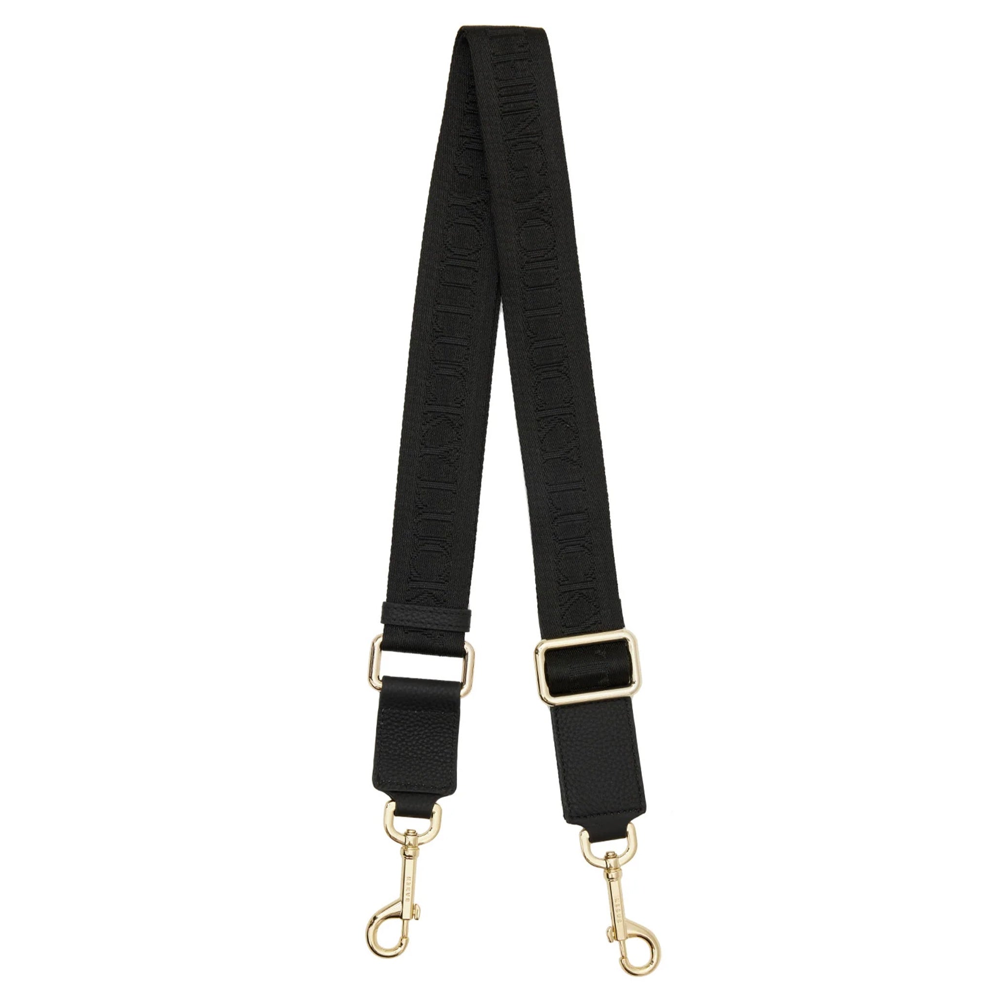 Saben Feature Webbing Strap - Black You Lucky Thing