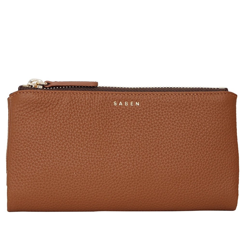 Saben Sam Wallet - Tan - Tea Pea Home