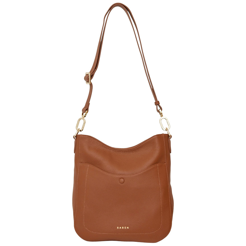 Saben Rebe Crossbody Handbag - Tan - Tea Pea Home