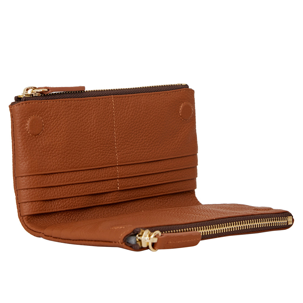 Saben Sam Wallet - Tan - Tea Pea Home