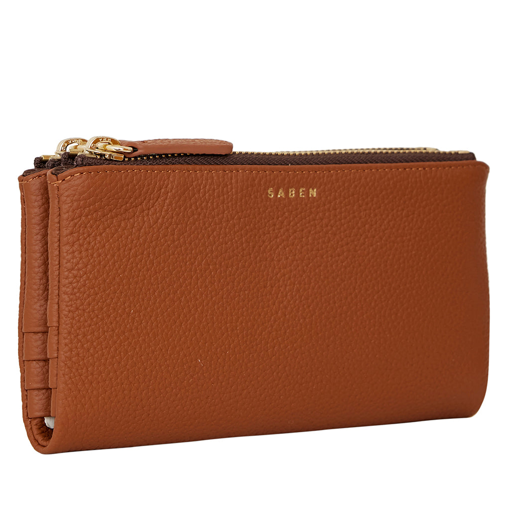 Saben Sam Wallet - Tan - Tea Pea Home