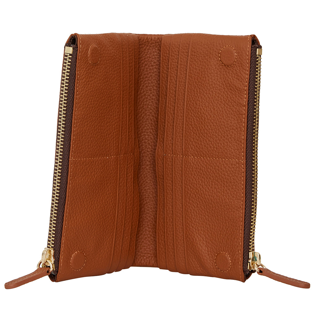 Saben Sam Wallet - Tan - Tea Pea Home