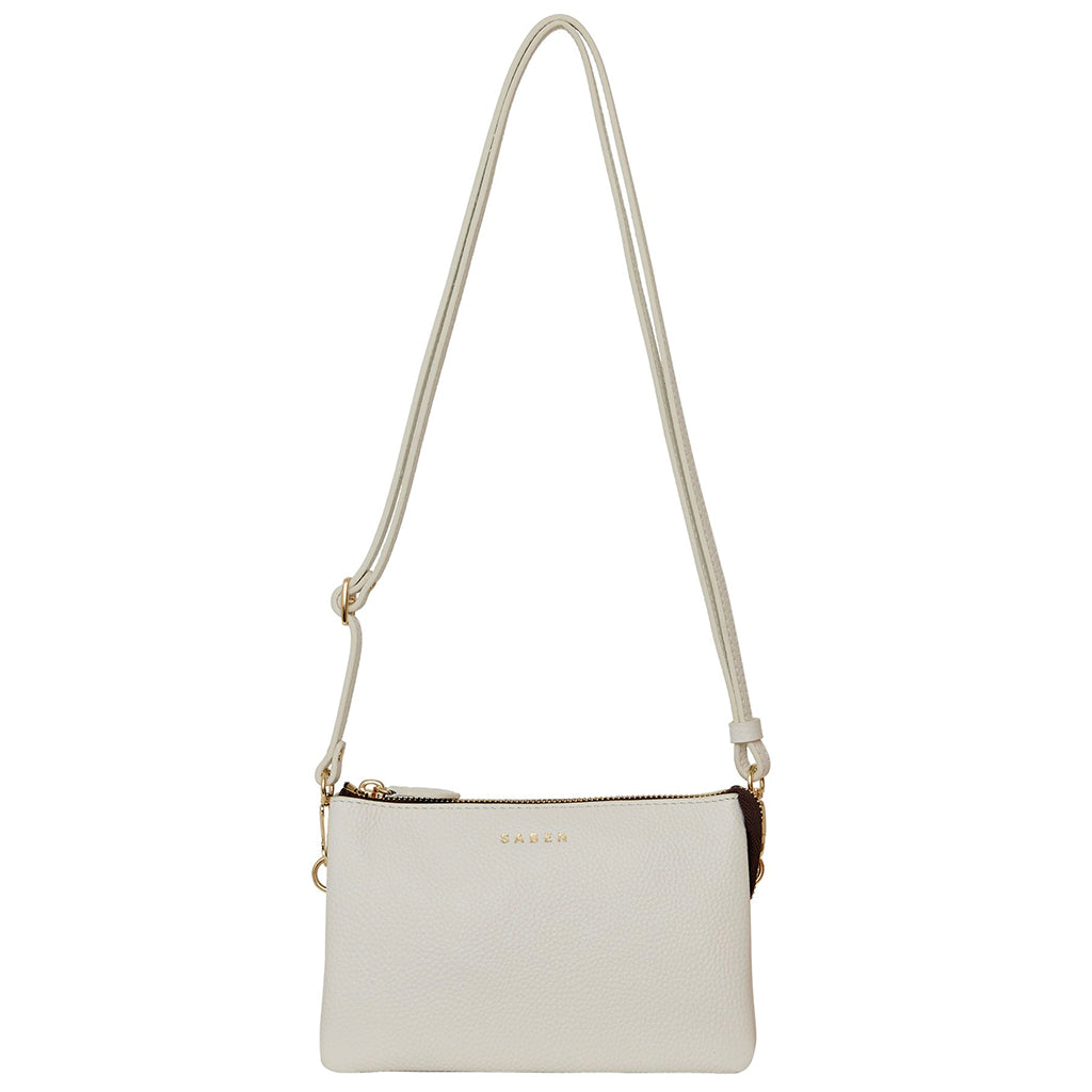 Saben Tilly Crossbody Handbag - White - Tea Pea Home