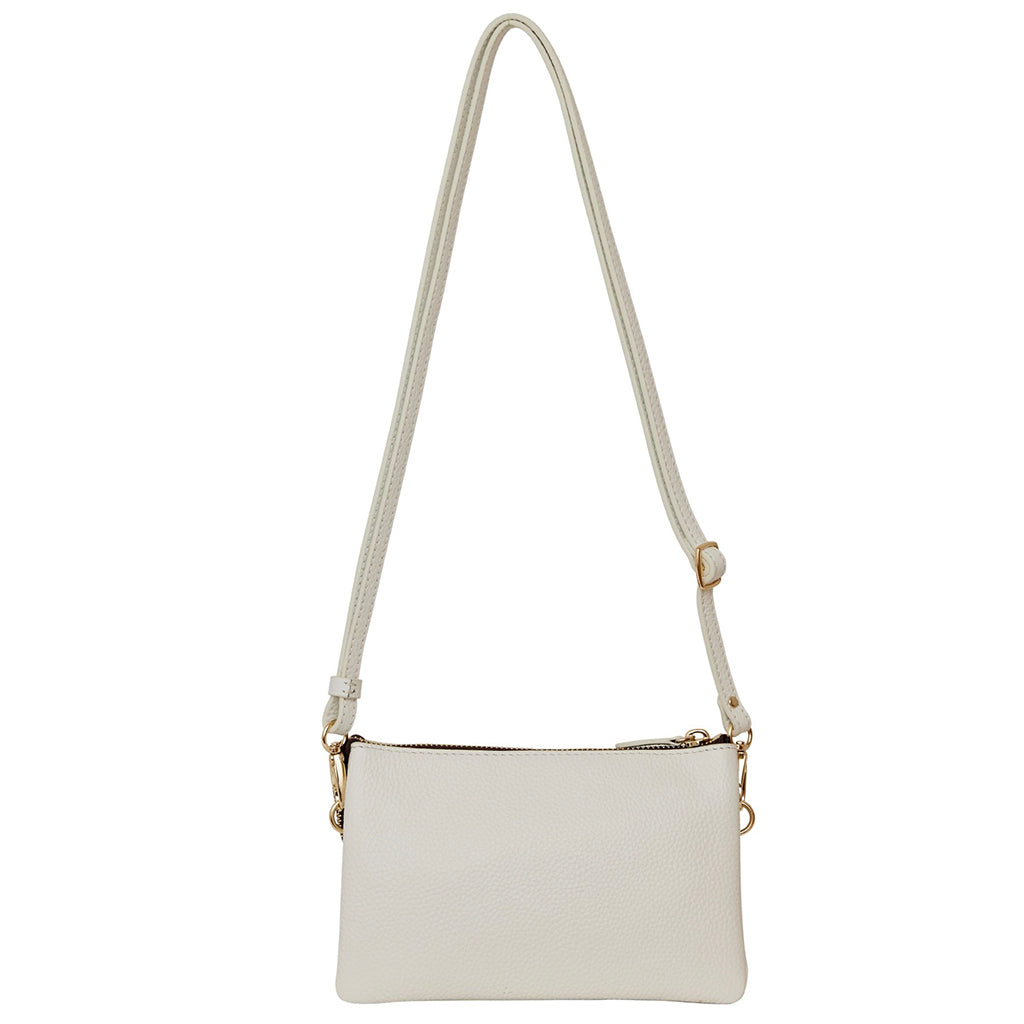 Saben Tilly Crossbody Handbag - White - Tea Pea Home