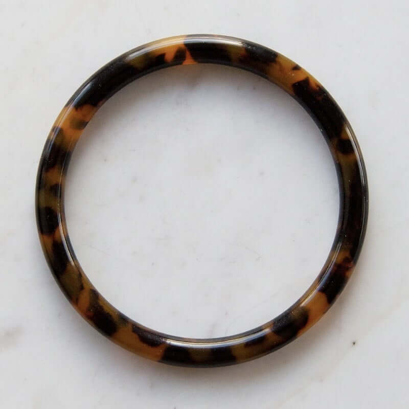 Sophie Bold Bangle - Dark Tort - Tea Pea Home