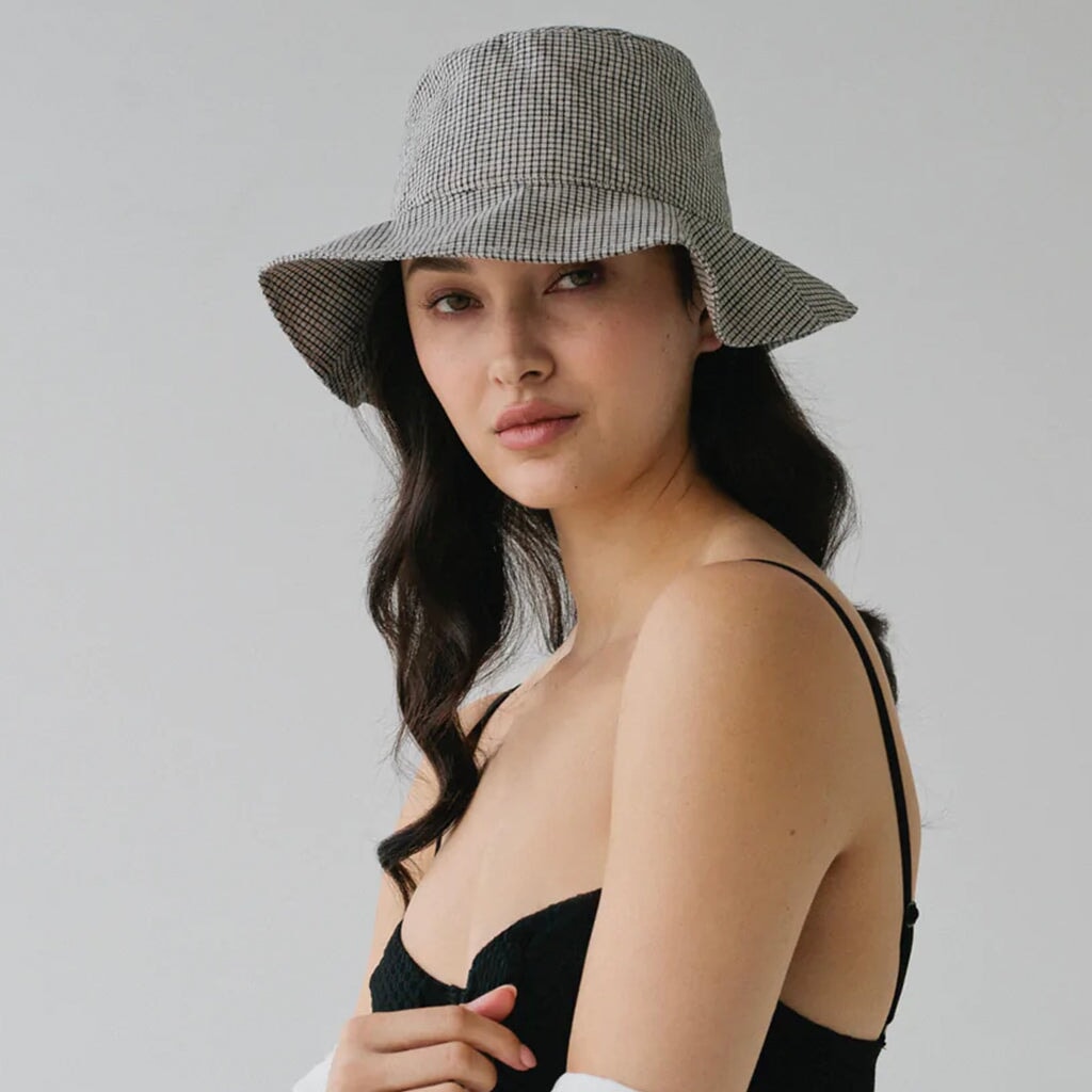 Sophie Love Bucket Hat - Little Checks - Tea Pea Home