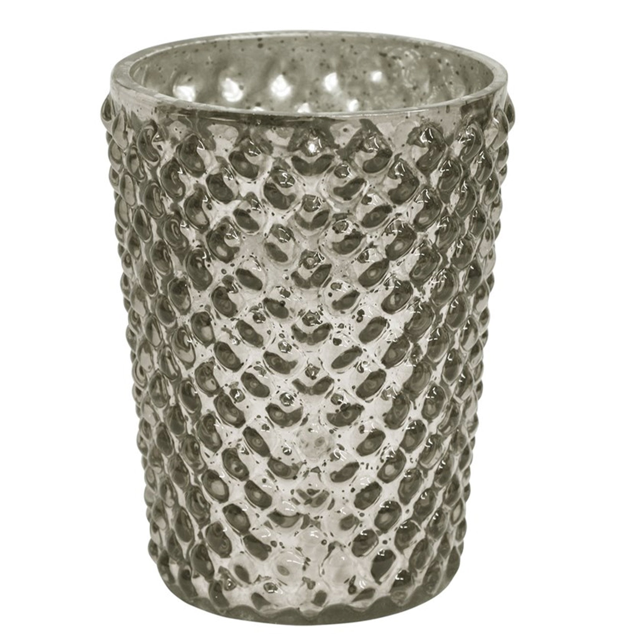 Textured Silver Votive - Tea Pea Home